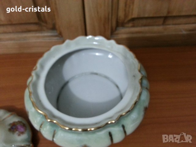  порцеланова захарница кутия съд, снимка 7 - Антикварни и старинни предмети - 35927427