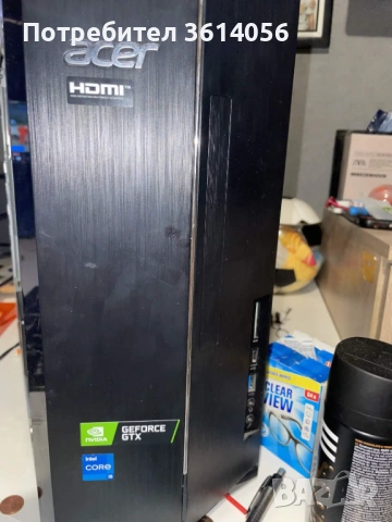 гаминг и офис компютър Acer, снимка 2 - Геймърски - 53787331
