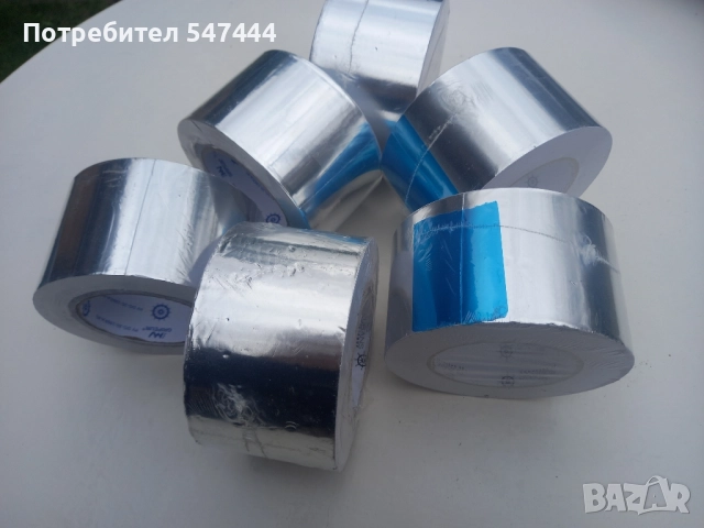 Самозалепваща алуминиева лента, снимка 3 - Изолации - 51933354