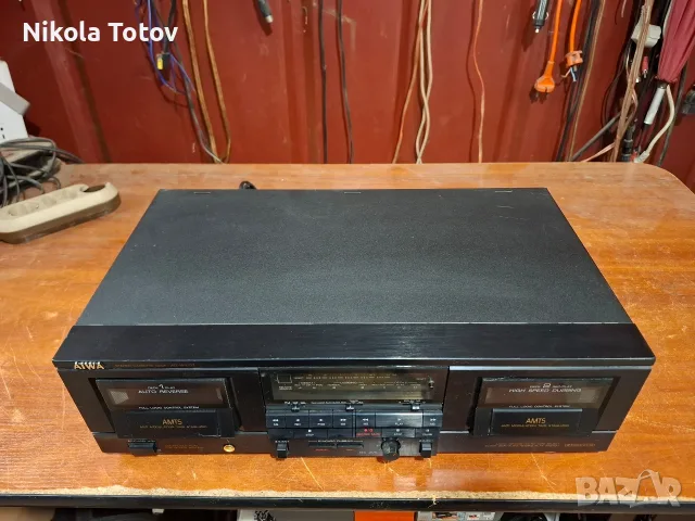 Продава се двукасетен дек Aiwa AD-WX717Z. , снимка 4 - Декове - 56107063