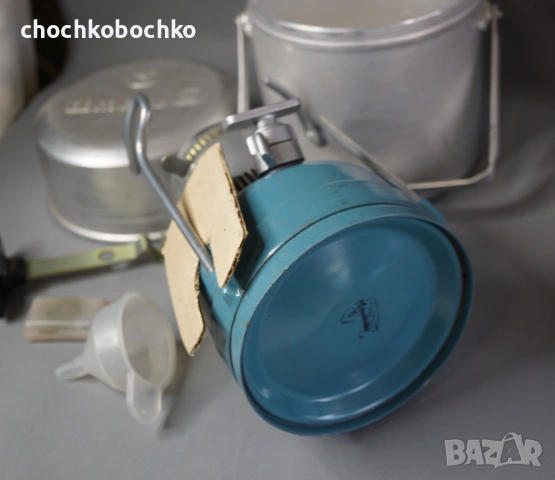 Стар Руски бензинов котлон Шмель нов, снимка 5 - Газови котлони - 53674316