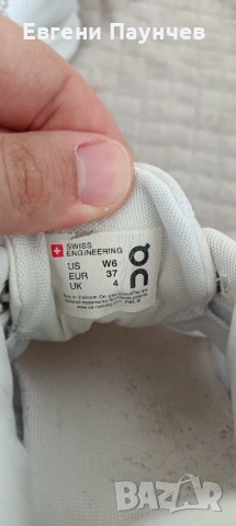 On cloud дамски маратонки размер 37, снимка 6 - Маратонки - 53486530