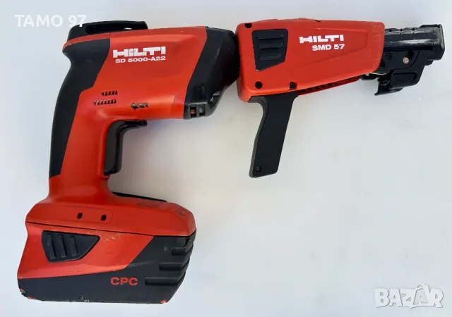 Hilti SD 5000-A22 - Винтоверт за гипсокартон перфектен!, снимка 4 - Винтоверти - 49250631