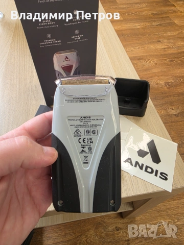 Професионален шейвър Andis, снимка 3 - Електрически самобръсначки - 53438591