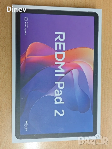 чисто нов смарт таблет андроид REDMI PAD 2 8ram/256gb 