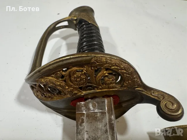 Стара френска офицерска сабя, снимка 2 - Антикварни и старинни предмети - 55836318