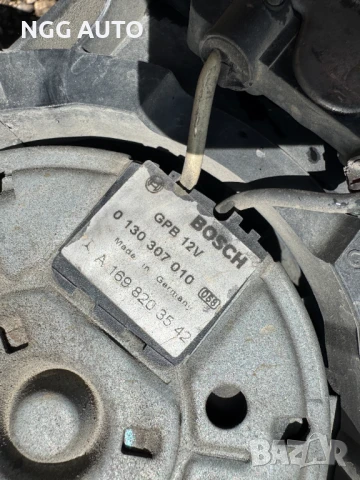 Комплект вентилатор (перка) BOSCH за Mercedes B180 W169 2.0 CDI – OEM 169 505 02 55, снимка 4 - Части - 51398430