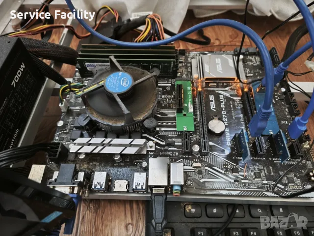 RIG ASUS KOMPLET 1x XFX 580 1x RX SAPHIRE + 1x 3060ti - Възможно е и като отделна част, снимка 3 - Работни компютри - 56132326