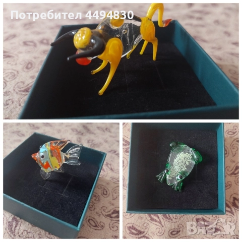 Стъклени фигурки 