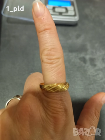 Златни пръстени, снимка 3 - Пръстени - 51980298