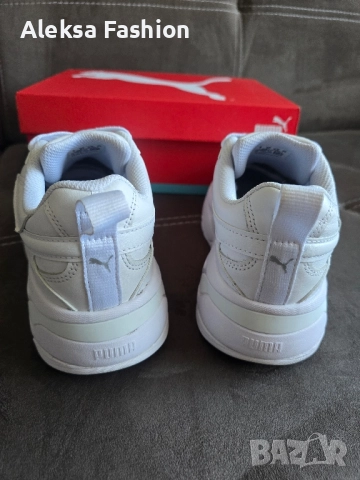 Puma дамски бели кожени маратонки кецове , снимка 8 - Маратонки - 52049982