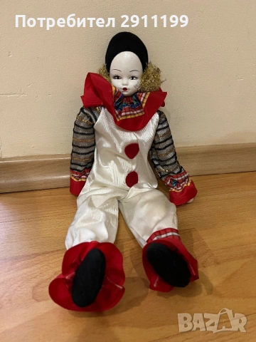 Кукла на клоун / Арлекин , 4 бр., снимка 3 - Кукли - 53379264