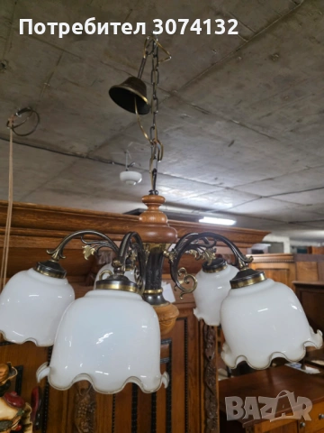 Полилей в стил Рустик, снимка 4 - Полилеи - 53649027