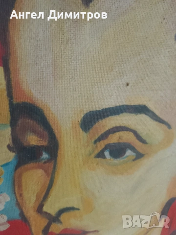 Стара маслена картина , снимка 8 - Картини - 53339444