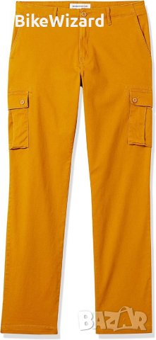 Amazon Essentials Мъжки еластичен карго панталон, карамел, размер 38W / 29L НОВО, снимка 2 - Панталони - 39704976