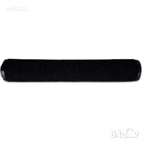 vidaXL Изтривалка за врата, черна, 117x220 см, PVC, снимка 3 - Изтривалки - 56146507