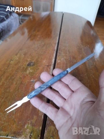 Стар джобен нож,ножче,ножка #161, снимка 5 - Други ценни предмети - 52930221