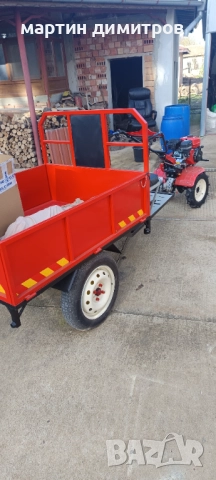 Мотофреза с ремарке , снимка 8 - Коли, камиони, мотори, писти - 52484038