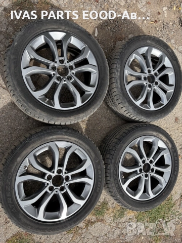 Оригинални джанти 17”
Mercedes C/w205/5x112/66.6
Летни гуми 225/50/17
