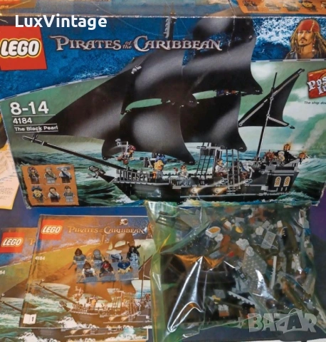 Лего Lego The black pearl карибски пирати кораб