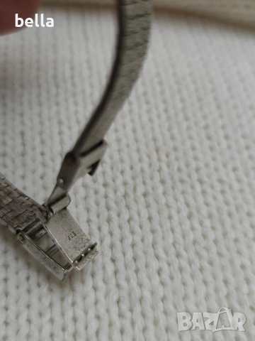 Сребърен елегантен механичен дамски часовник Medalia 17 камъка,проба сребро 835 , снимка 11 - Антикварни и старинни предмети - 53148321