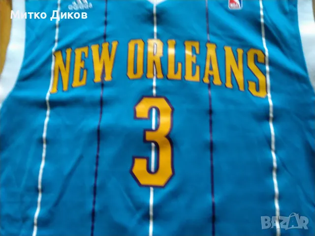 New Orleans #3 Chris Paul баскетболна тениска маркова на Адидас размер М отлична, снимка 5 - Футбол - 49963381