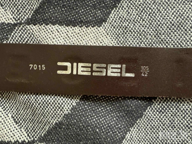 Diesel Мъжки колан,оригинален, Кафяв, снимка 4 - Колани - 50745717