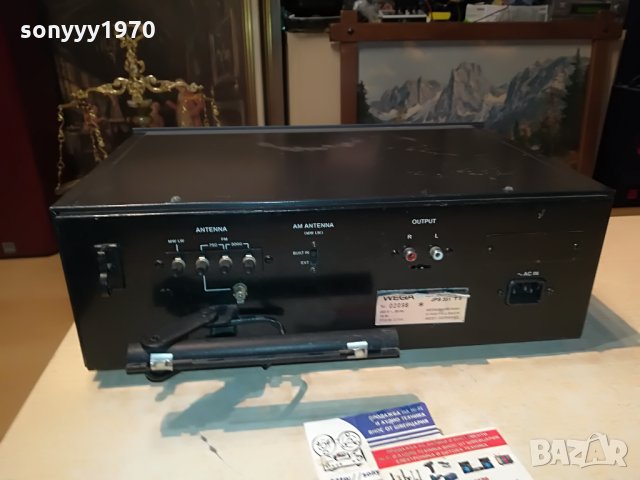 wega-retro stereo tuner-west germany 1108210948, снимка 13 - Ресийвъри, усилватели, смесителни пултове - 33783629