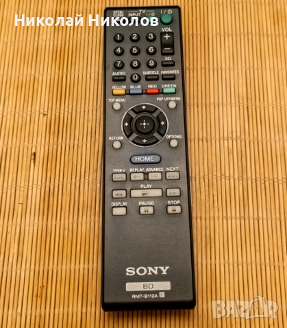 Дистанционно SONY RMT-B112A За Sony BLU-RAY DVD Player