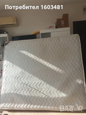 Еднолицев пружинен матрак Hergra 164/190/22см, снимка 1