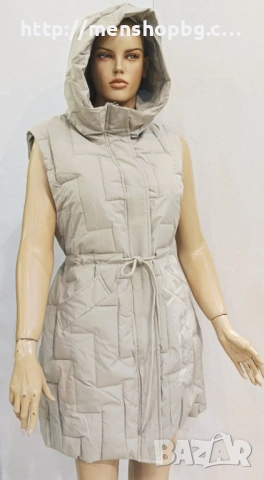 Дамски елек код 890 - бежов