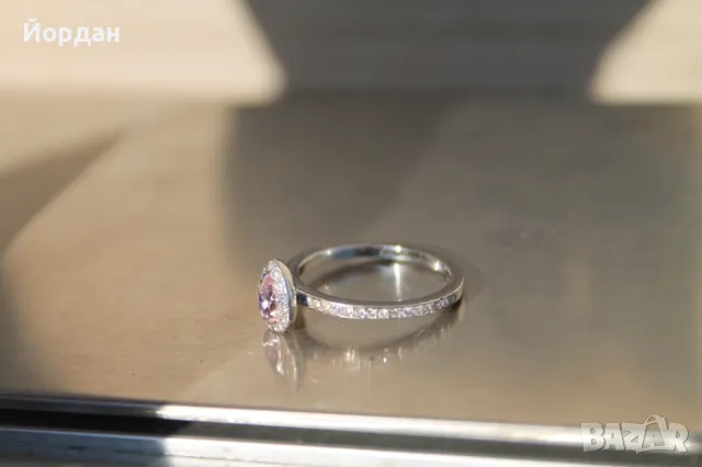 Пръстен ''Swarovski'', снимка 3 - Пръстени - 49169471