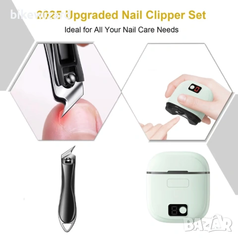 Комплект нокторезачка със електрическа пила за нокти НОВА, снимка 4 - Други - 53235875