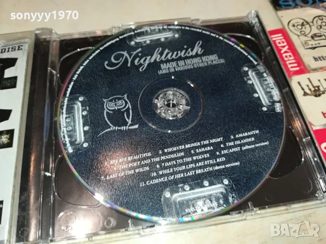 NIGHTWISH MADE IN HONG KONG-ORIGINAL CD/DVD-ВНОС SWEDEN 3003251917, снимка 2 - CD дискове - 49700496