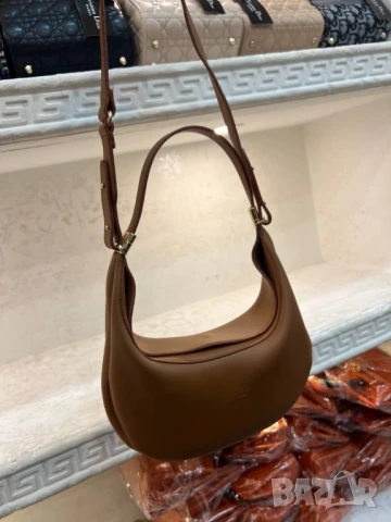 чанта от естествена кожа polene, снимка 4 - Чанти - 50746012