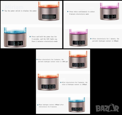 Йонизатор/генератор за водородна/алкална вода SPE/PEM, снимка 8 - Друга електроника - 44681209