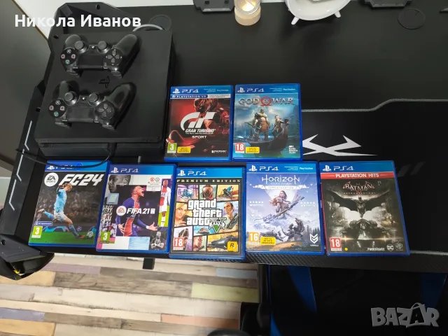 Sony PlayStation 4 -500gb., снимка 2 - PlayStation конзоли - 56059337