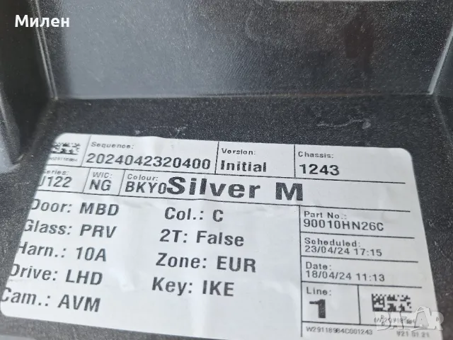 Nissan Qashqai J12 от 2021-2025 Година Заден Капак Забележки Показани На Снимките Нисан Кашкай , снимка 8 - Части - 49973054