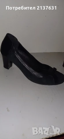 ДАМСКИ ЧЕРНИ ОБУВКИ VISINI N 40, снимка 2 - Дамски елегантни обувки - 50555486