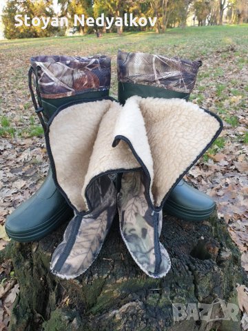 Олекотени Ботуши с Термо Чорап, снимка 6 - Екипировка - 26663860