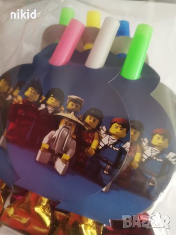 Лего Нинджаго Ninjago Свирка свирки за детско парти рожден ден, снимка 2 - Други - 32175152