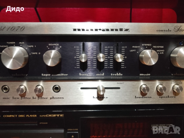 Marantz 1070 / Усилвател , снимка 7 - Ресийвъри, усилватели, смесителни пултове - 52706749