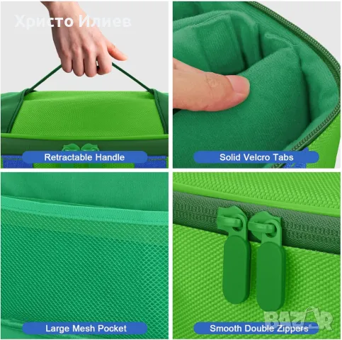 Калъф Кейс за Нинтендо Суич Nintendo Switch Oled Чанта за съхранение на конзола Луиджи Супер Марио, снимка 7 - Аксесоари - 48615098