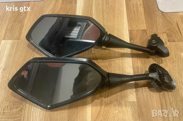 огледала за мотор HONDA CBR600RR CBR600 CBR1000RR CBR250R F4 F4I Kawasaki 360 градусови въртящи, снимка 2 - Аксесоари и консумативи - 55379638