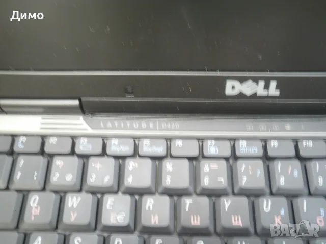 Dell D420- запазен малък лаптоп с подсилена батерия , снимка 2 - Лаптопи за дома - 55962405