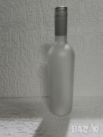 Матирани стъклени бутилки за вино,ракия и др., снимка 2 - Буркани, бутилки и капачки - 44185561
