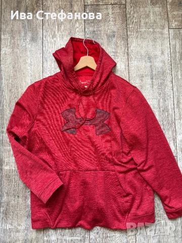 Under Armour оригинална суичър спортна блуза с качулка худи унисекс модел става за мъж и жена нова, снимка 3 - Суичъри - 51700430