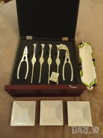 Прибори за морски дарове. , снимка 6 - Прибори за хранене, готвене и сервиране - 48586715