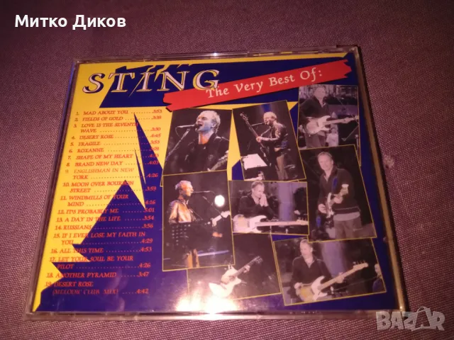 Sting very best of -CD компакт диск отличeн, снимка 2 - CD дискове - 50302821