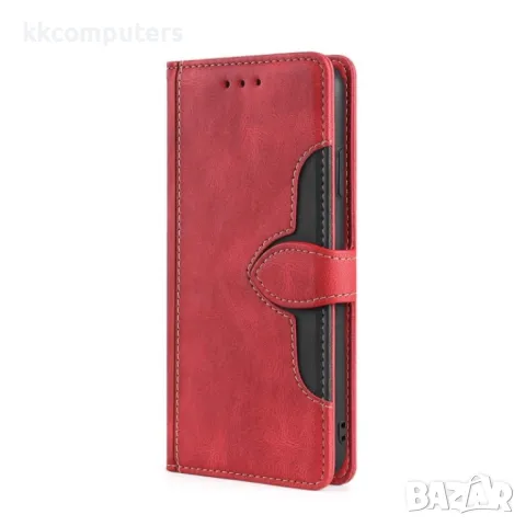 TCL 405 / 406 / 408 Magnetic Wallet Кожен Калъф и Протектор, снимка 2 - Калъфи, кейсове - 48294505